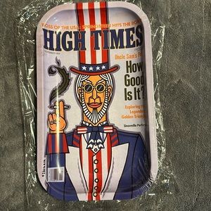 Brand new in bag High Times large rolling tray